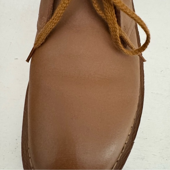 Clarks Bushacre Chukka Boots Brown Leather Comfort Shoes Men's Size 10 - Picture 5 of 12